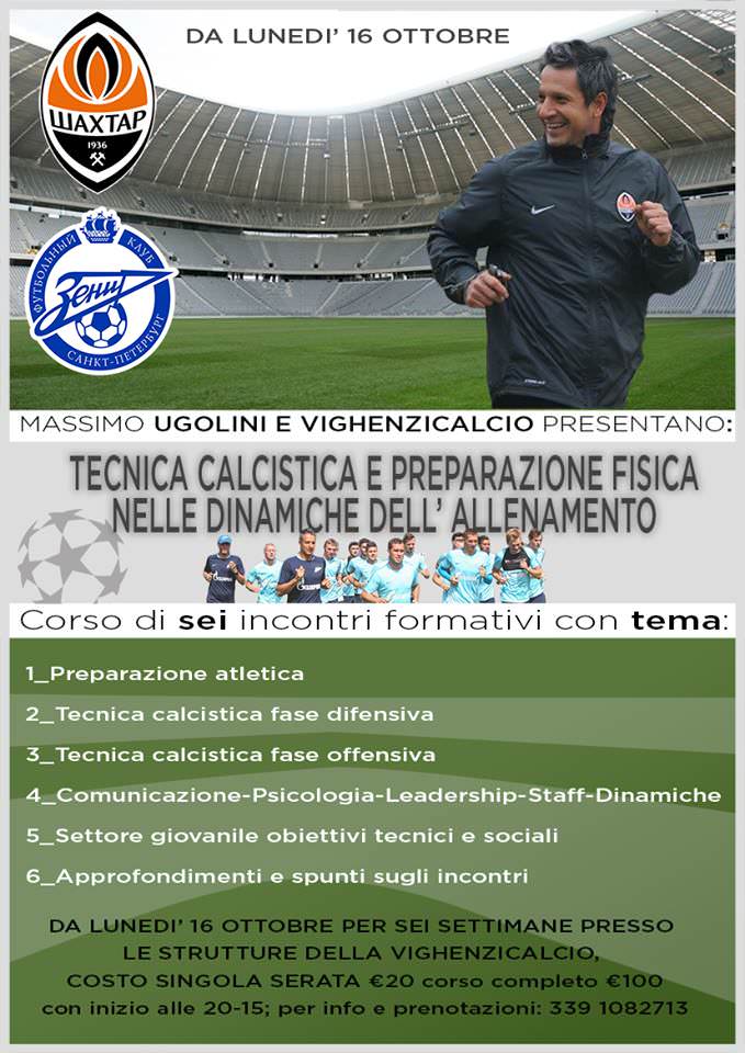 Corsi Tecnica Calcistica MASSIMO UGOLINI